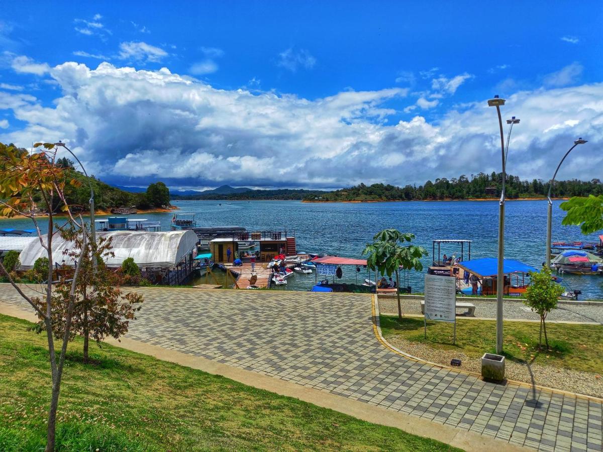 Apartamento Centro Guatape, Parque Y Embalse Exterior foto