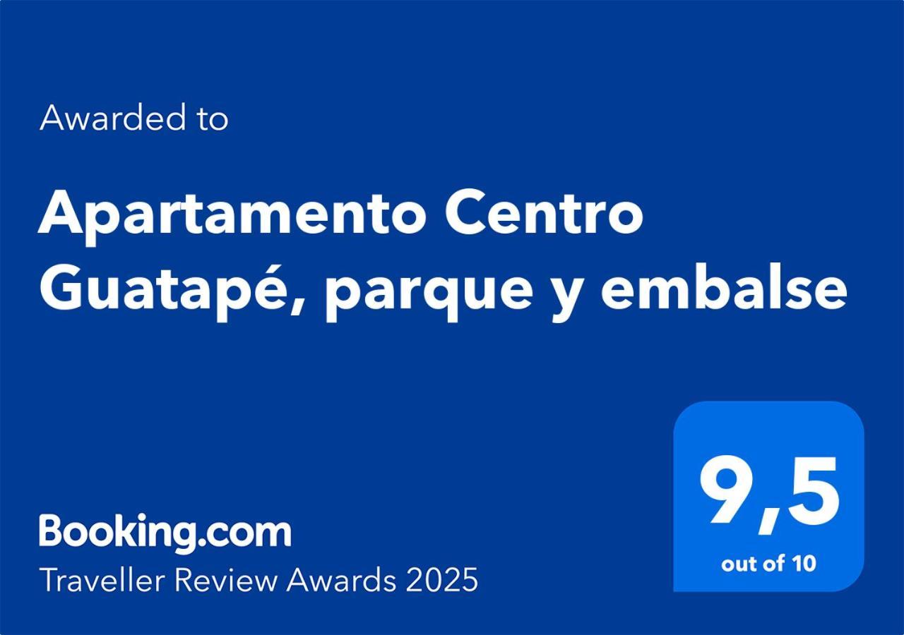 Apartamento Centro Guatape, Parque Y Embalse Exterior foto
